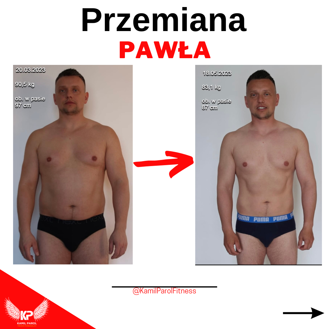 Metamorfoza Paweł — −10 kg