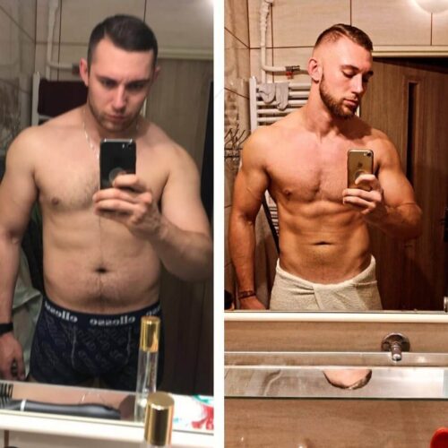 Metamorfoza Czarek — +6 kg