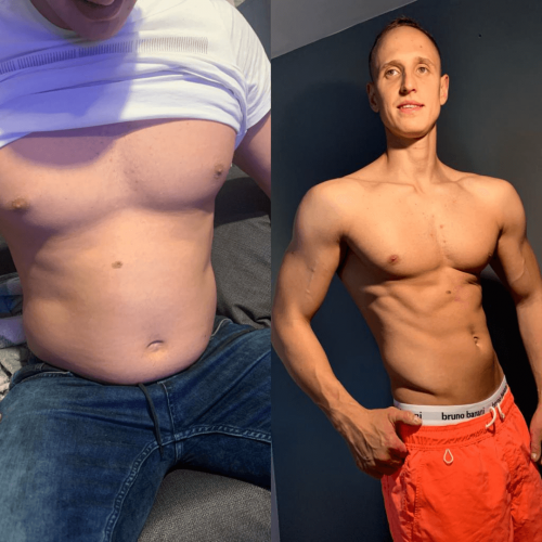 Metamorfoza Bartek — −22 kg