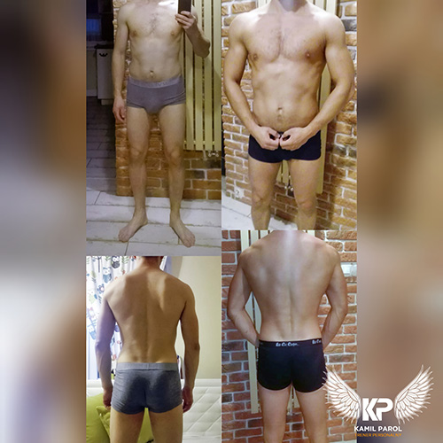 Metamorfoza Mariusz — +7 kg