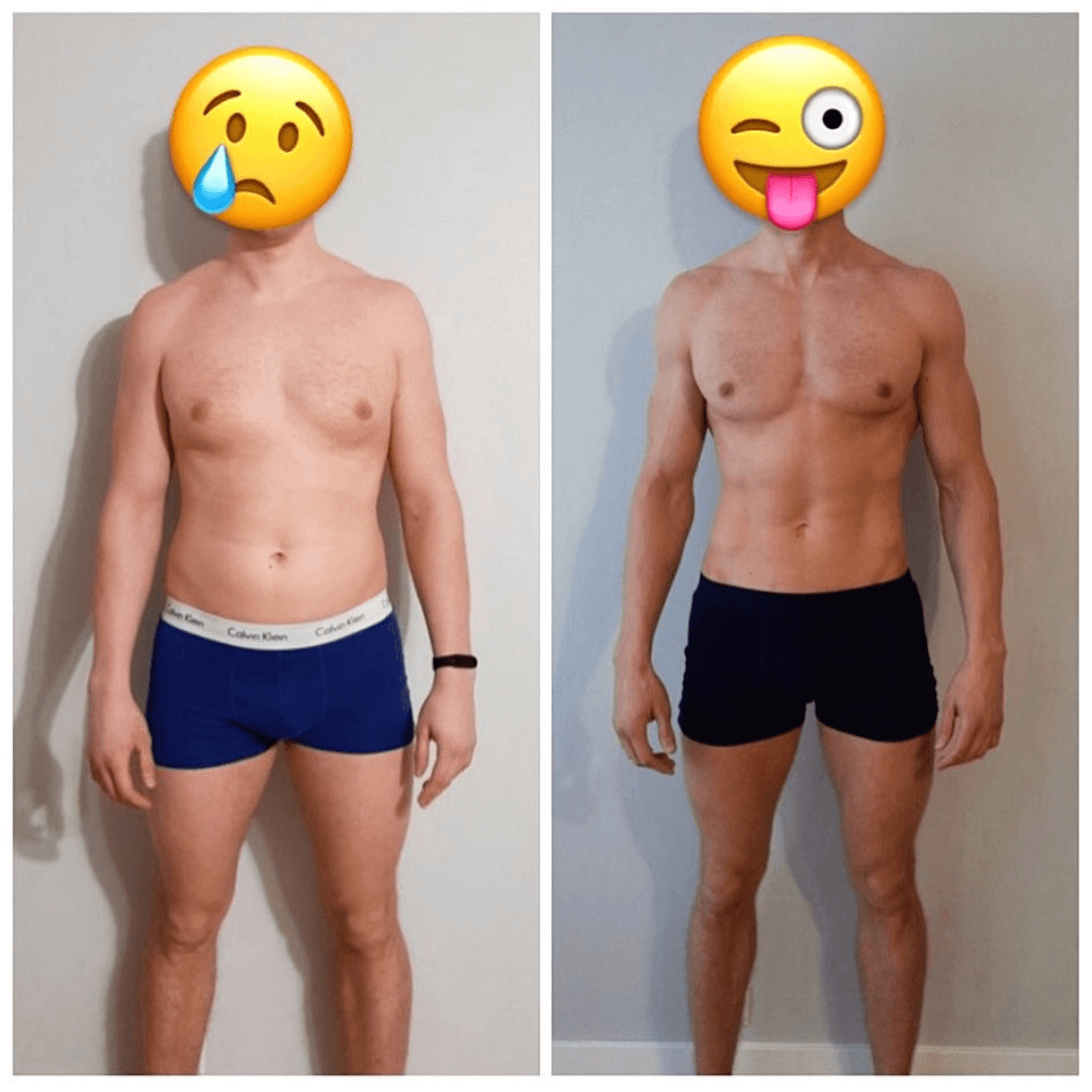 Metamorfoza Marcin — −10 kg